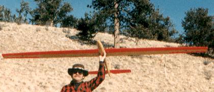 Bruce Holding Cirrus 3 Meter glider: North Mexican Ridge